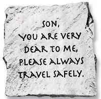 Son Travel Safely Visor Clip 