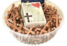 Inexpensive wood crosses