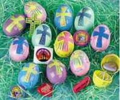 Toy filed Easter eggs