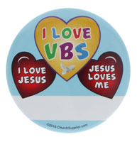 VBS Name Badges -  Large Metal deluxe