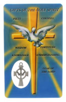 Confirmation Card Gifts of Holy Spirit