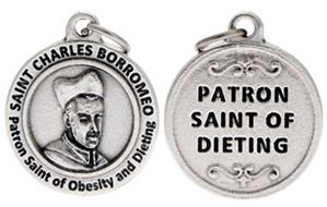 St Charles Borromeo Patron Saint of Dieting Charm