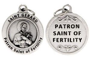 St Gerard Patron Saint of Fertility Charm