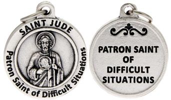 St Jude Patron Saint of Difficult Situations Charm