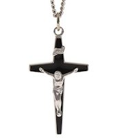 Silver Crucifix Necklace