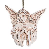 Memorial Angel Ornament - Remembrance OrnamentPrayer Memorial Angel Ornament