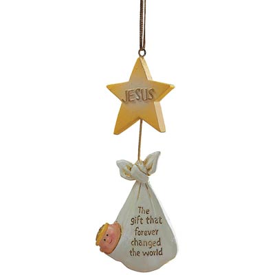 baby jesus ornament