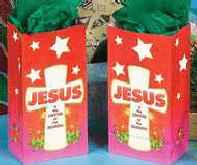 Christmas Bags - Jesus is the Center of the Season