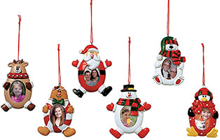 Christmas Photo Ornaments - Picture Ornaments