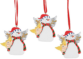 Snowman Ornaments - Christmas Tree Decorations