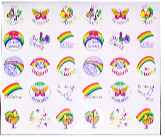 De Colores Mini Stickers<br> (Pkg of 6 Sets)