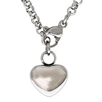 Cremation Urn Bracelet - Small Heart Keepsake Charm Bangle - Holds Ashes Fur Sand Hair