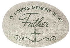 Father Memorial Stone for Garden