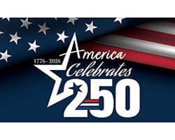 America 250 Banners - 4th of July Banners 3 x 5 Foot