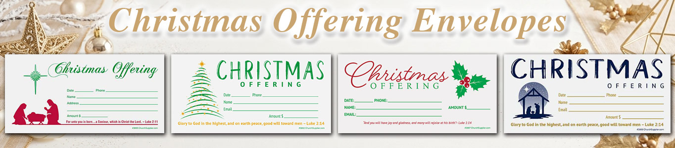 Christmas Offering Envelopes