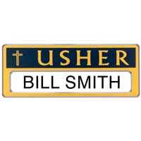 2260 Usher Badge