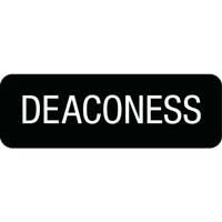 2517 Deacon and Deaconess Badges