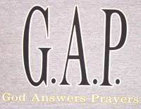 God Answers Prayers Extra Large<br> T-Shirt