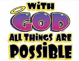 With God All Things Are Possible T-Shirt