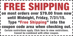 Free Shipping Black Friday Christmas Coupon