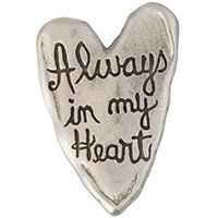 Always In My Heart Pewter Lapel Pin