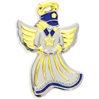 Police Guardian Angel Pin