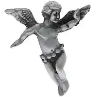 Pewter Guardian Angel Pin