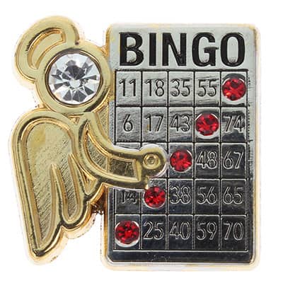Bingo Angel pin