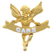 Care Guardian Angel Pin - Angel Lapel Pin