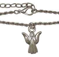 Angel Charm Bracelet Silver 