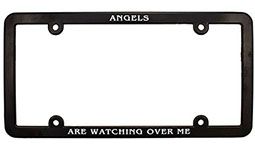 Angels Are Watching Over Me License Plate Frame