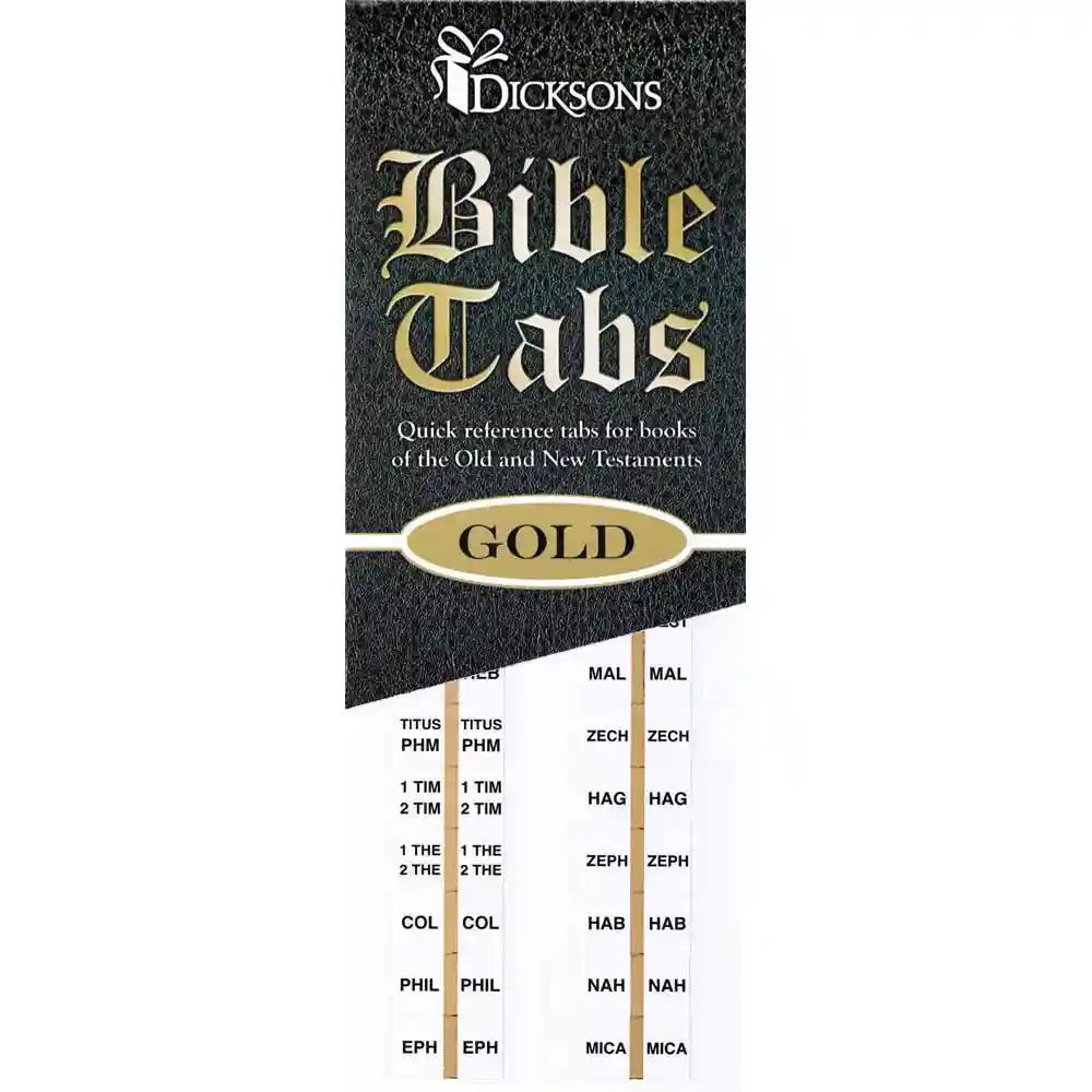 Gold Foil Bible Tabs