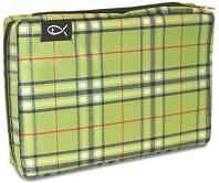 Plaid Green Bible Cover