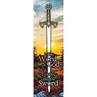 Double-Edged Sword Christian Bookmarks (Pkg of 25)