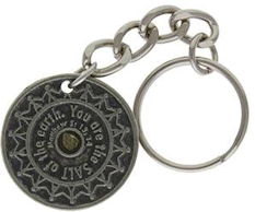 Salt of the Earth, Light of World, Matthew 5 13-16 Keychain 