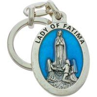 Lady of Fatima Key Chain 