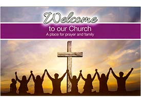 Welcome to our Church Visitor Card (Pkg of 100)