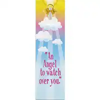 Pearl Angel Pin & Angel to Watch Over You Bookmark
