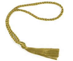 Gold Bookmark Tassels