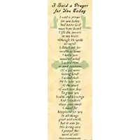 I Said A Prayer Bookmark (Pkg of 12)