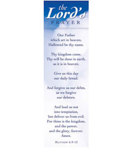 Lord's Prayer Bookmark (Pkg of 25)