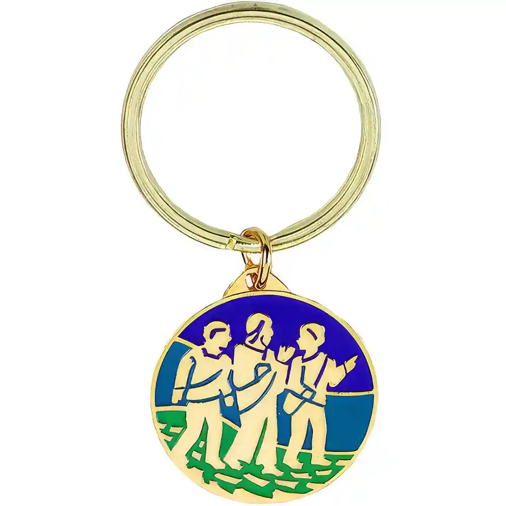 Walk to Emmaus Keychain