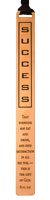 Inspirational Success Copper Bookmark