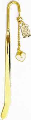Mustard Seed Bookmark, Plaque Gold Metal