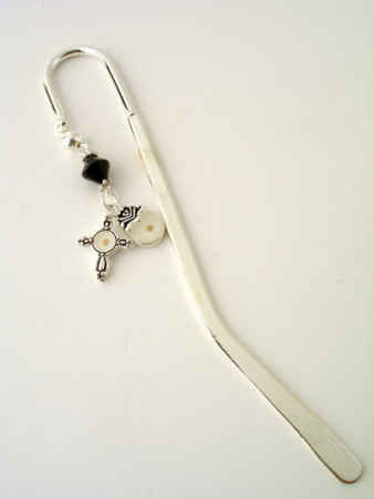 Mustard Seed Bookmark Silver