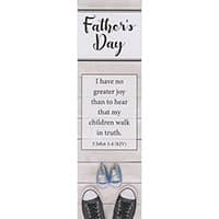 Father's Day - Shoes - Bookmark (Pkg of 25)