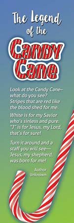 Christmas Bookmark - Legend of the Candy Cane (25)