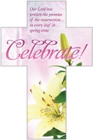 Celebrate! Easter Cross Bookmark (Pkg of 25)