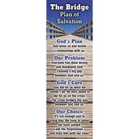 The Bridge God's Plan of Salvation Bookmark (Pkg of 25)