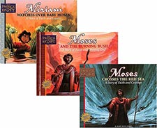 Kids Bible Story Hardbound Books Moses